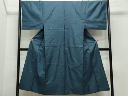 平和屋着物●男性 紬 100亀甲 正絹 逸品 CAAU9765vf