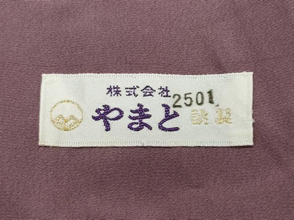 平和屋着物●本場大島紬　麻の葉文　やまと誂製　正絹　逸品　CAAU9874vf