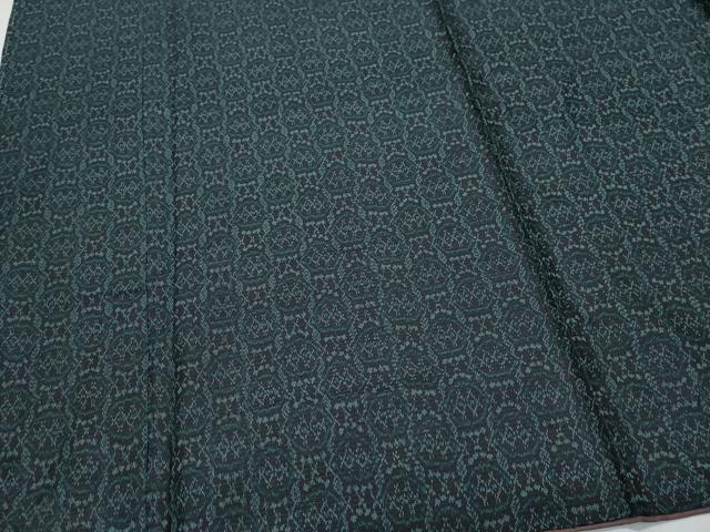 平和屋着物●上質な紬 吉祥文 正絹 逸品 CAAU9876vf