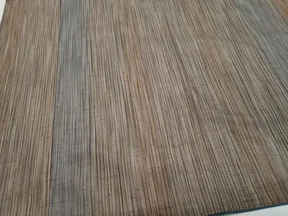 平和屋着物●上質な紬 縞 正絹 逸品 CAAU9877vf