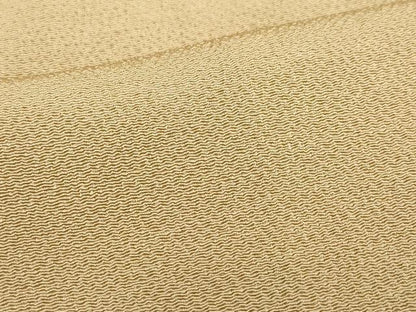 平和屋着物●上質な色無地　芝翫茶色　鬼しぼ縮緬　正絹　逸品　CAAU9898vf