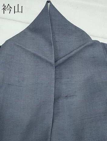 平和屋着物●上質な紬　色無地　褐色　正絹　逸品　CAAU9977vf