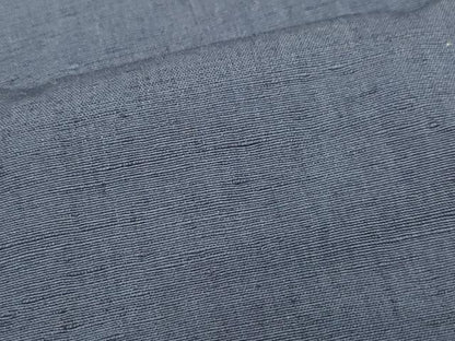 平和屋着物●上質な紬　色無地　褐色　正絹　逸品　CAAU9977vf