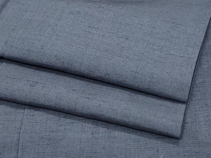 平和屋着物●上質な紬　色無地　褐色　正絹　逸品　CAAU9977vf