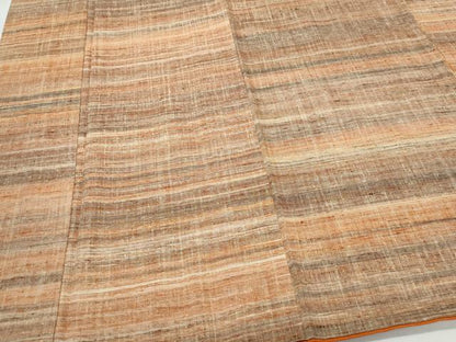 平和屋着物●上質な紬 霞文 正絹 逸品 CAAU9979vf