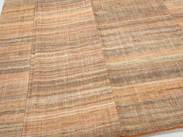 平和屋着物●上質な紬 霞文 正絹 逸品 CAAU9979vf