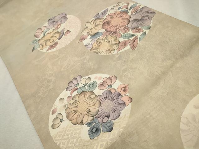 平和屋着物◎六通柄袋帯 辻が花 正絹 逸品 CAAV0185qe