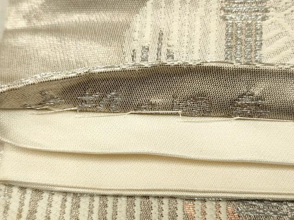 平和屋着物◎六通柄袋帯　唐織　古都の四季　錦引箔　正絹　逸品　CAAV0257qe