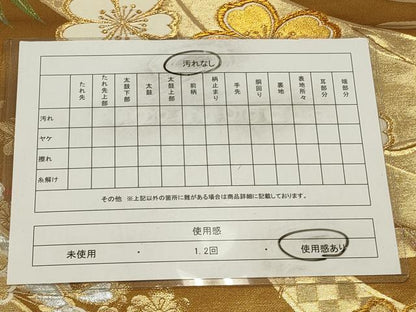 平和屋着物◎六通柄袋帯　唐織　枝垂れ花文　金銀糸　正絹　逸品　CAAV0383qe