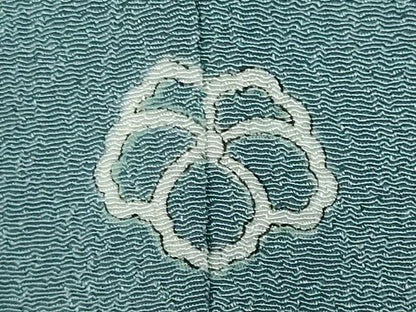 平和屋着物▽色無地 単衣 水浅葱色 洗える着物 CAAV0887ou