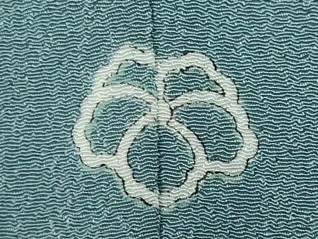 平和屋着物▽色無地 単衣 水浅葱色 洗える着物 CAAV0887ou