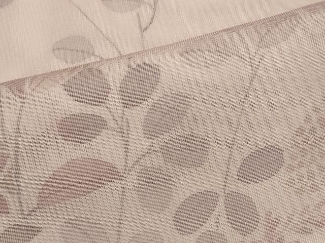 平和屋着物▽訪問着 単衣 無双 紗袷 紗×紗 枝花文 正絹 逸品 未使用 CAAV0890ou