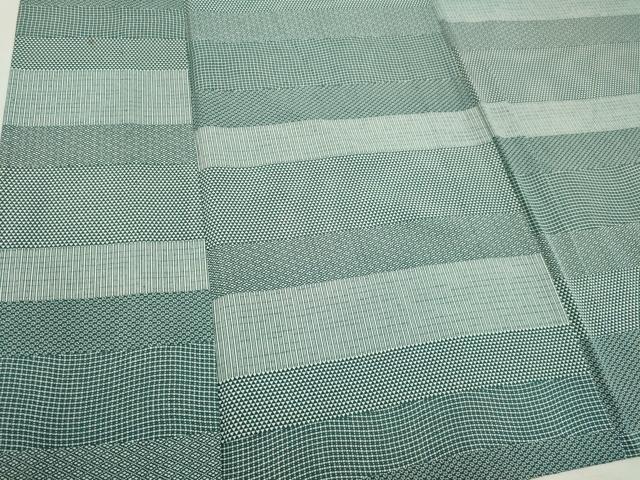 平和屋着物▽江戸小紋 単衣 横段吉祥文 正絹 逸品 CAAV0893ou