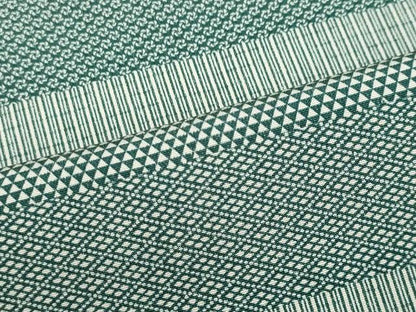 平和屋着物▽江戸小紋 単衣 横段吉祥文 正絹 逸品 CAAV0893ou