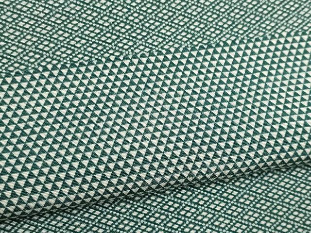 平和屋着物▽江戸小紋 単衣 横段吉祥文 正絹 逸品 CAAV0893ou