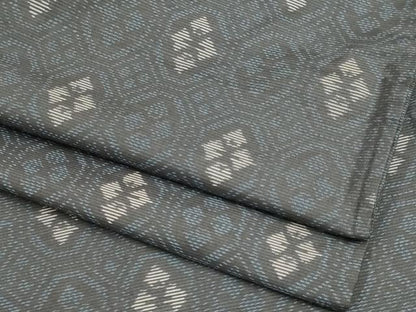 平和屋着物▽本場大島紬 単衣 蜀江文 正絹 逸品 CAAV0906ou