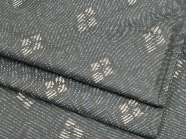 平和屋着物▽本場大島紬 単衣 蜀江文 正絹 逸品 CAAV0906ou