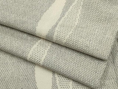 平和屋着物▽本塩沢　単衣　100亀甲　立涌文　正絹　逸品　CAAV0909ou
