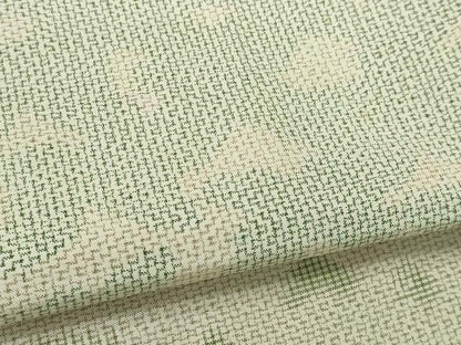 平和屋着物▽上質な紬 単衣 舞蝶シルエット 正絹 逸品 CAAV0960ou