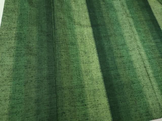 平和屋着物▽上質な紬 単衣 間道 正絹 逸品 CAAV0965ou