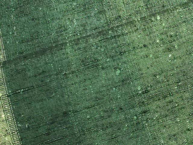 平和屋着物▽上質な紬 単衣 間道 正絹 逸品 CAAV0965ou