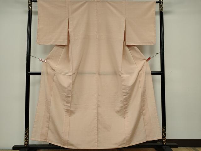 平和屋着物▽本塩沢 単衣 蚊絣 正絹 逸品 未使用 CAAV0969ou