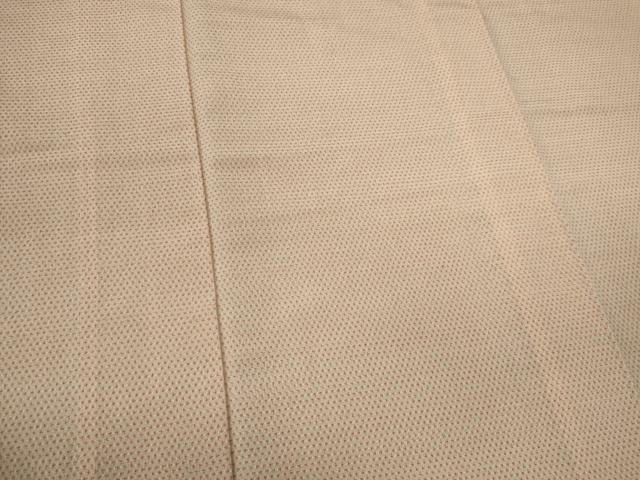 平和屋着物▽本塩沢 単衣 蚊絣 正絹 逸品 未使用 CAAV0969ou