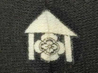平和屋着物■豪華黒留袖 手描き 鴛鴦風景文 暈し染め 金銀彩 正絹 逸品 CAAV1193ou