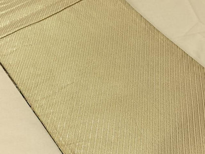 平和屋着物◎六通柄袋帯　箔散らし　金銀糸　正絹　逸品　CAAV1891qv