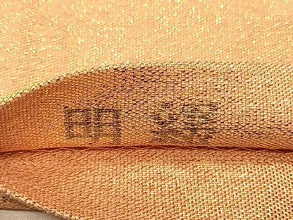 平和屋着物◎六通柄袋帯　明綴　道長飛鳥文　プラチナ箔　正絹　逸品　CAAV1962qv
