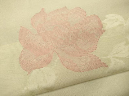 平和屋着物＊夏物　小紋　紗　枝花文　正絹　逸品　CAAV2939ut