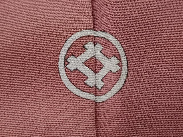 平和屋着物▽虹色創家 本郷大田子 小紋 単衣 霞文 正絹 逸品 CAAV3160ut