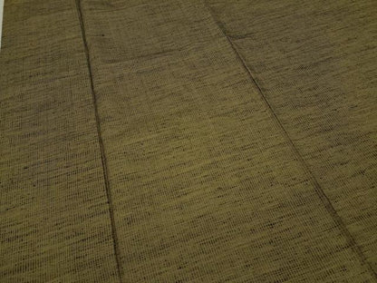 平和屋着物▽上質な紬 単衣 縞 正絹 逸品 CAAV3170ut