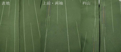 平和屋着物▽小紋 単衣 吉祥間道 洗える着物 CAAV3194ut