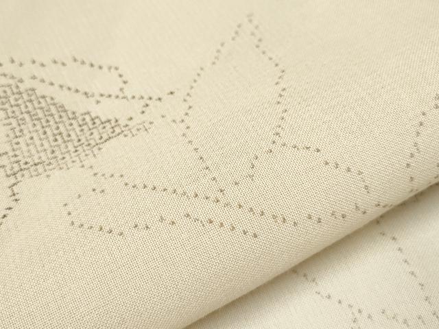 平和屋着物＊夏物 結城紬 夏結城 100亀甲 舞蝶文 正絹 逸品 CAAV3625dy