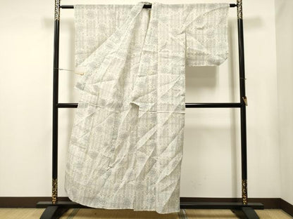 平和屋着物＊夏物 上布 吉祥文 麻 逸品 CAAV3631dy