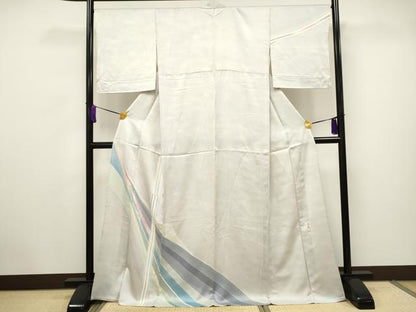 平和屋着物▽訪問着 単衣 作家物 吉祥文 暈し染め 正絹 逸品 CAAV3686dy