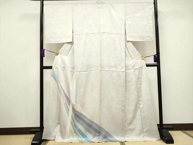 平和屋着物▽訪問着 単衣 作家物 吉祥文 暈し染め 正絹 逸品 CAAV3686dy