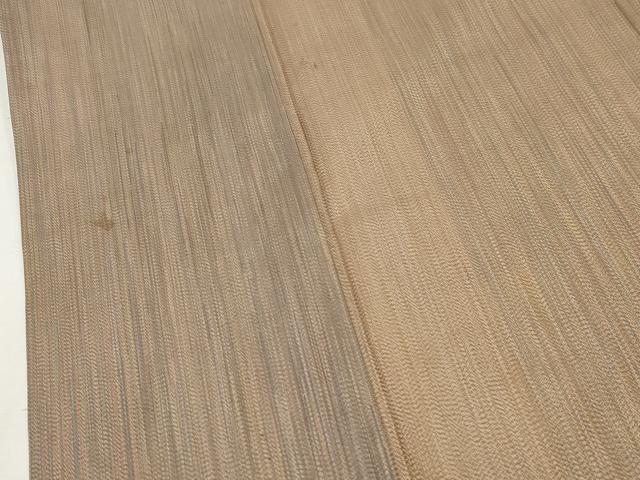 平和屋着物▽本場縞大島紬　単衣　縞　正絹　逸品　CAAV3688dy