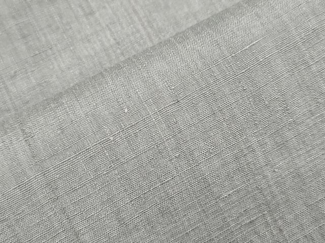 平和屋着物▽結城紬 単衣 色無地 潤色 正絹 逸品 CAAV3696dy