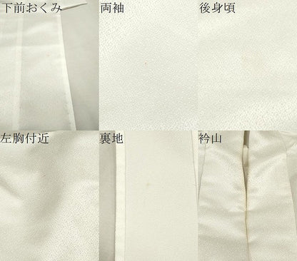 平和屋着物▽訪問着 単衣 吉祥文 暈し染め 銀彩 正絹 逸品 CAAV3704dy