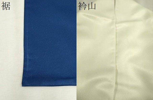 平和屋着物▽訪問着 単衣 菱花文 洗える着物 CAAV3705dy
