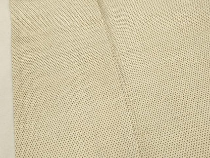 平和屋着物▽本塩沢 単衣 蚊絣 正絹 逸品 CAAV3711dy