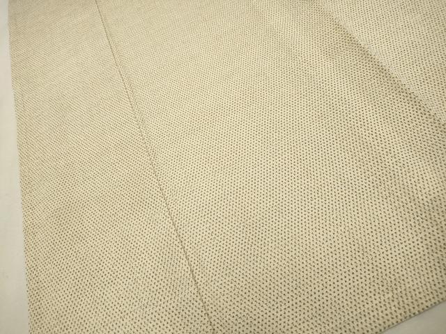 平和屋着物▽本塩沢 単衣 蚊絣 正絹 逸品 CAAV3711dy