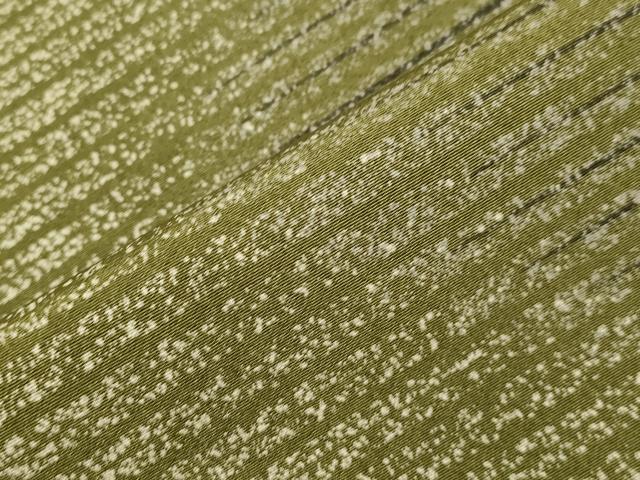 平和屋着物▽上質な小紋 単衣 横段文 正絹 逸品 CAAV3729dy