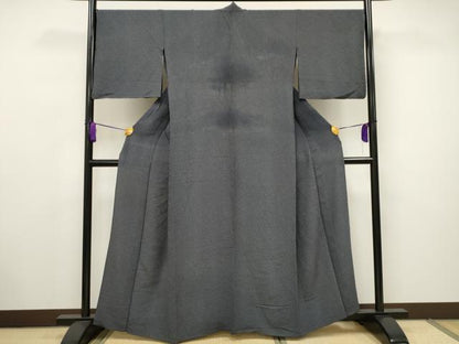 平和屋着物▽上質な小紋 単衣 吉祥文 正絹 逸品 CAAV3733dy