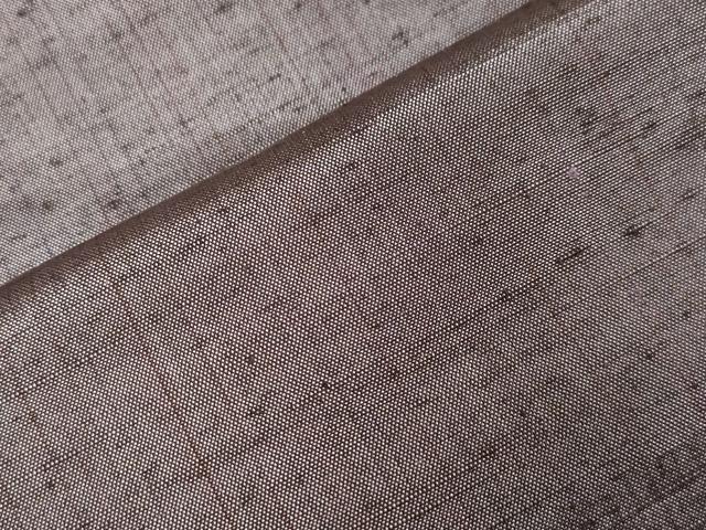 平和屋着物▽上質な紬 単衣 霞文 正絹 逸品 CAAV3734dy