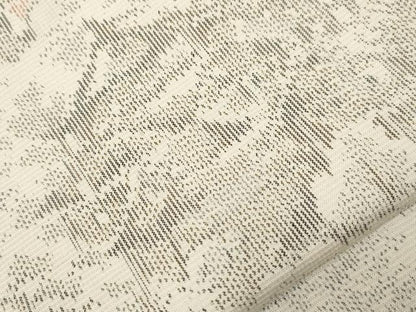 平和屋着物▽上質な紬 単衣 風景文 正絹 逸品 CAAV3740dy