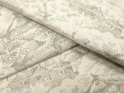 平和屋着物▽上質な紬 単衣 風景文 正絹 逸品 CAAV3740dy