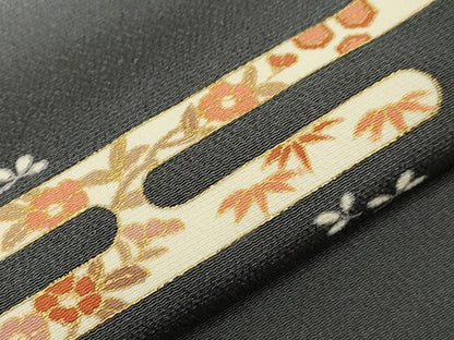 平和屋着物▽訪問着 単衣 工霞花文 暈し染め 金彩 鬼しぼ縮緬 正絹 逸品 CAAV3744dy
